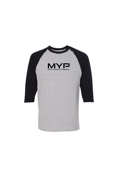 Black and Grey Sleeve T-Shirts 3/4