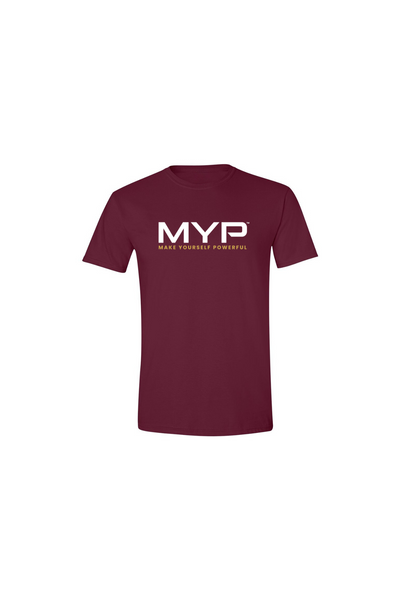 Burgundy T-Shirt (Gold Edition)