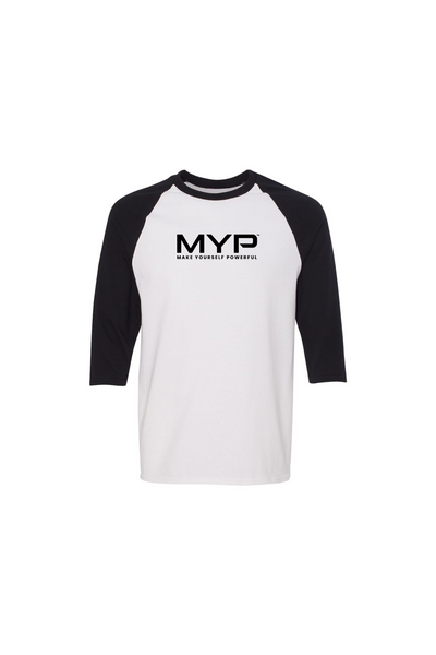 Black and White Sleeve T-Shirts 3/4