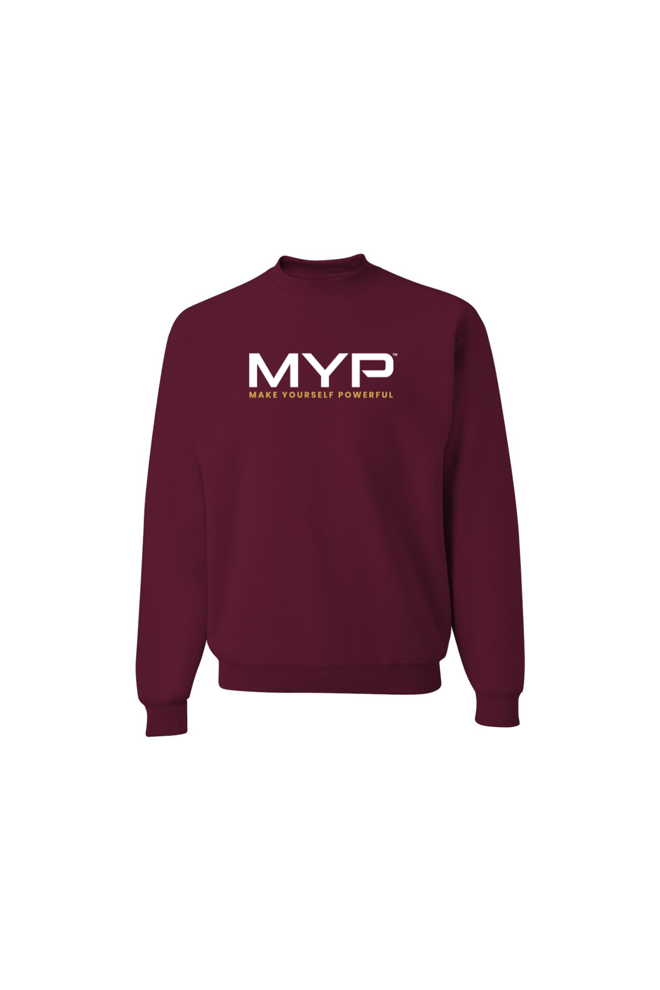 Burgundy Crewneck (Gold Edition)