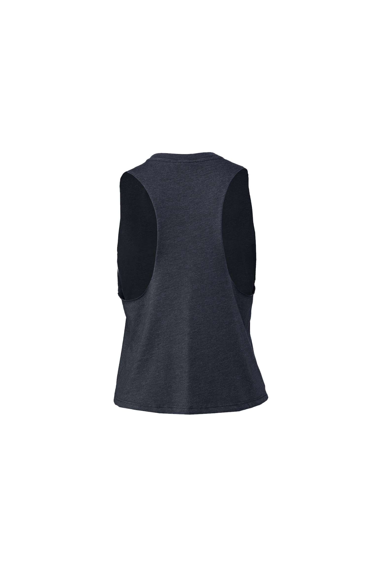 Heather Navy Racer Tank Top