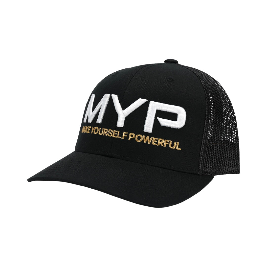 MYP Trucker Cap ( Black/Gold Edition )