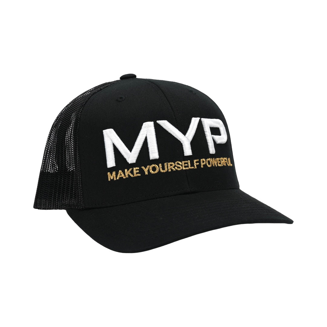 MYP Trucker Cap ( Black/Gold Edition )