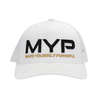 MYP Trucker CAP (White / Gold Edition)