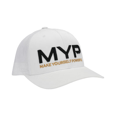 MYP Trucker CAP (White / Gold Edition)