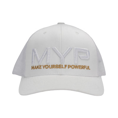 MYP Trucker Cap ( White/Gold Edition