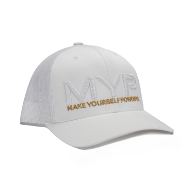 MYP Trucker Cap ( White/Gold Edition